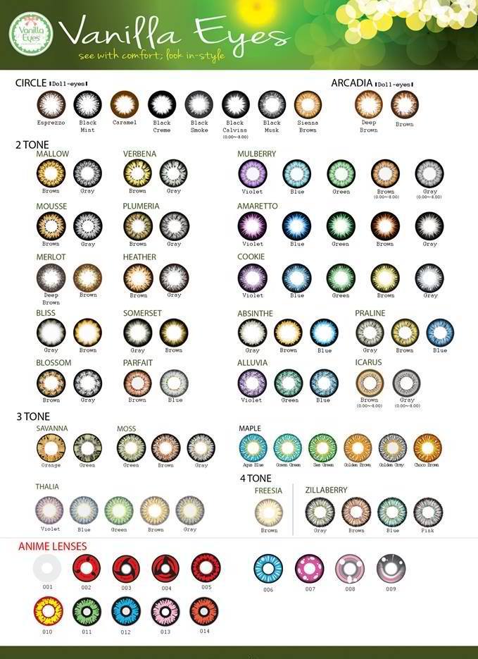 vanilla eyes philippines contact lens designs
