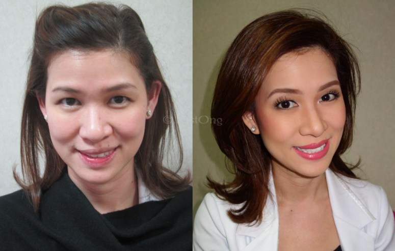 Miss J's Before and After photo