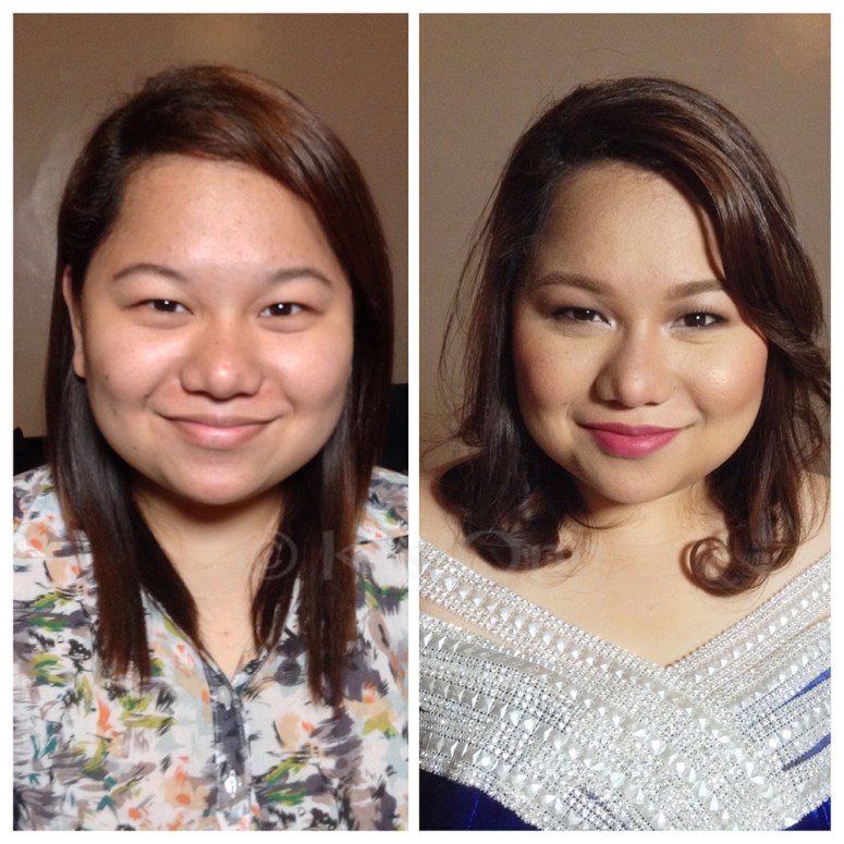 Anj's before and after photo