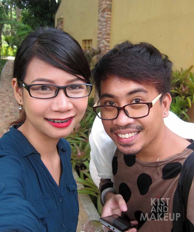 Kist and George. In a rare occasion. lol